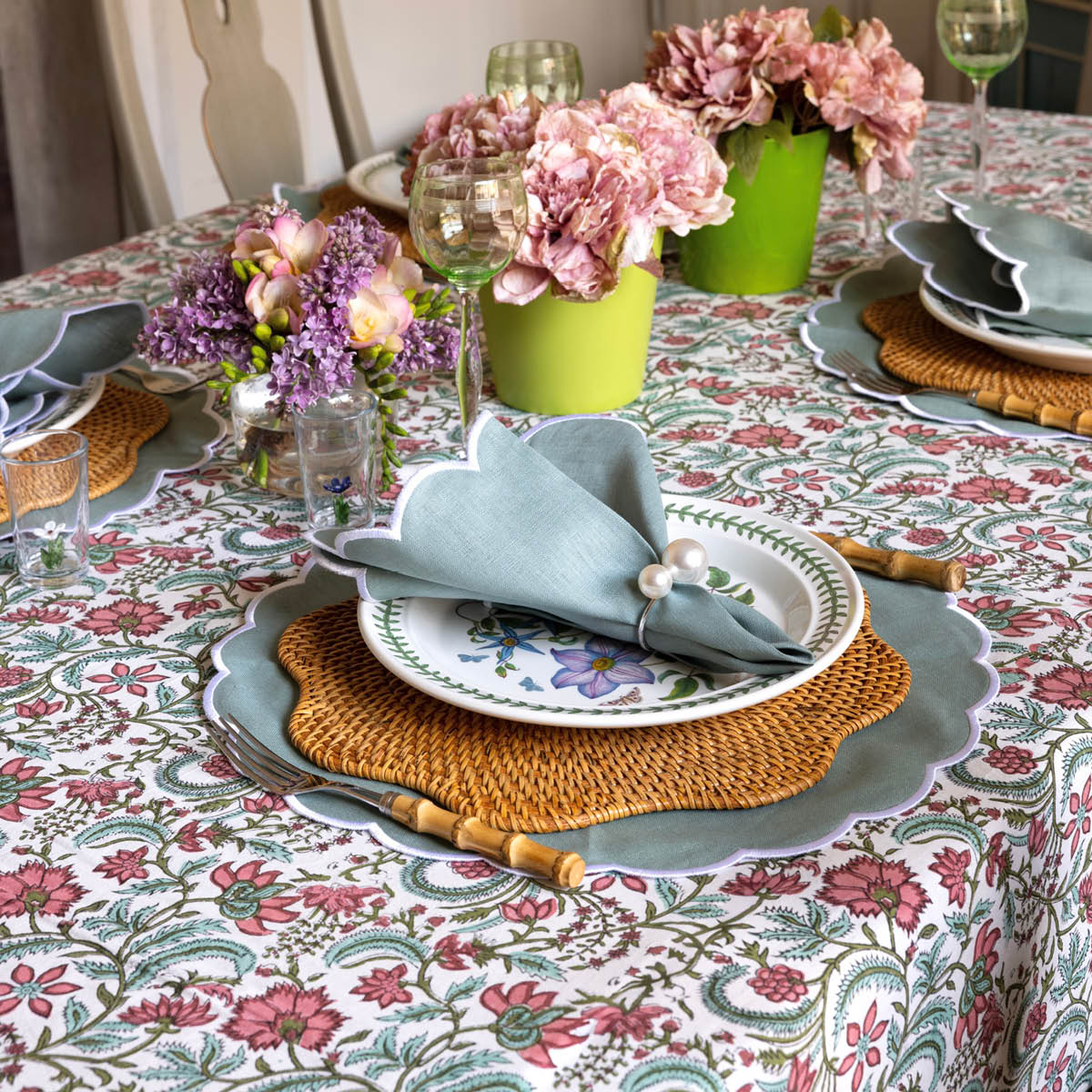 Von Norten Pöytäliina 270 cm Peony Garden