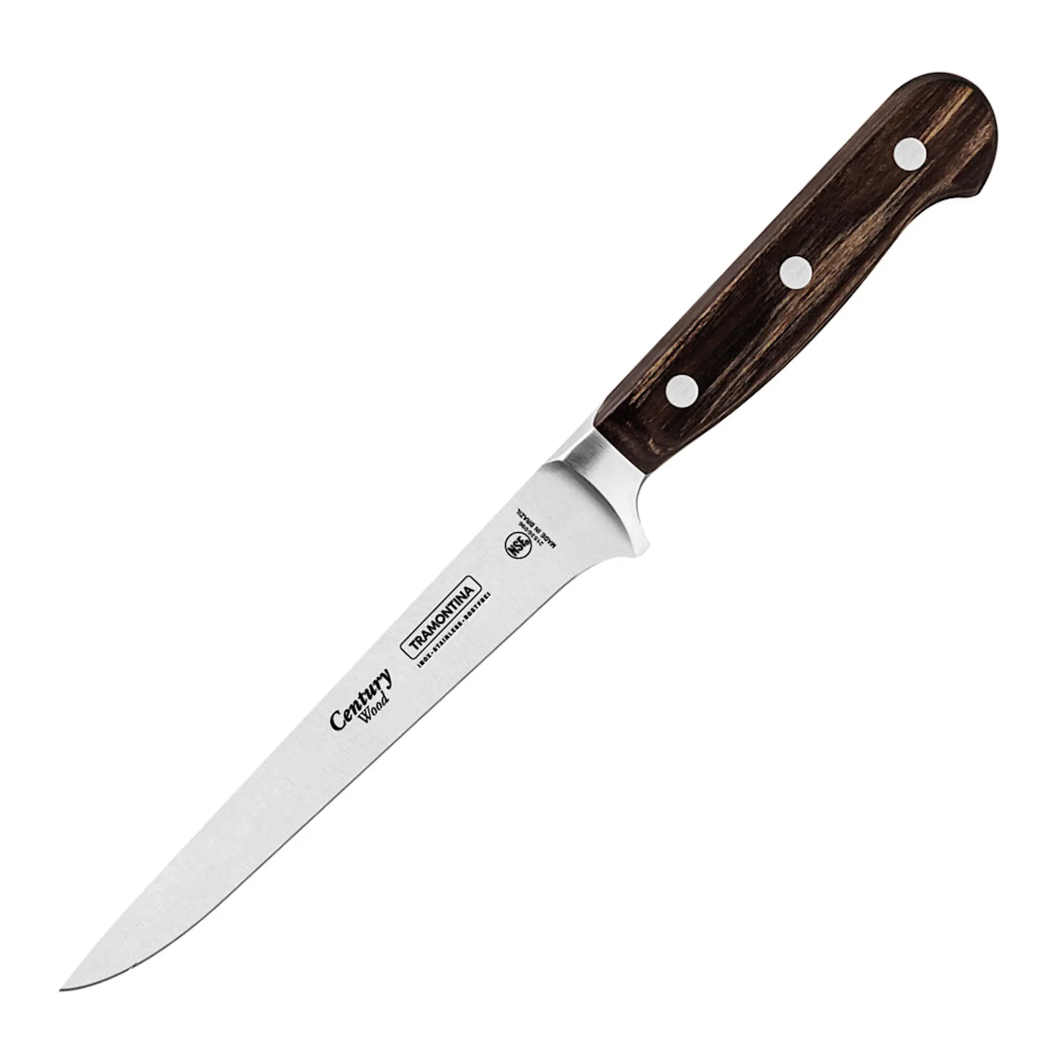 Tramontina Polywood urbeningskniv 15 cm brun