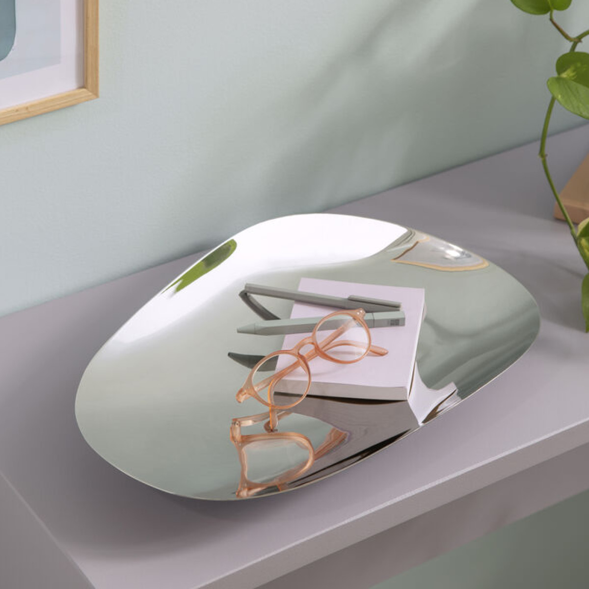 Gense Dorotea Fat 42 cm Blankt stål