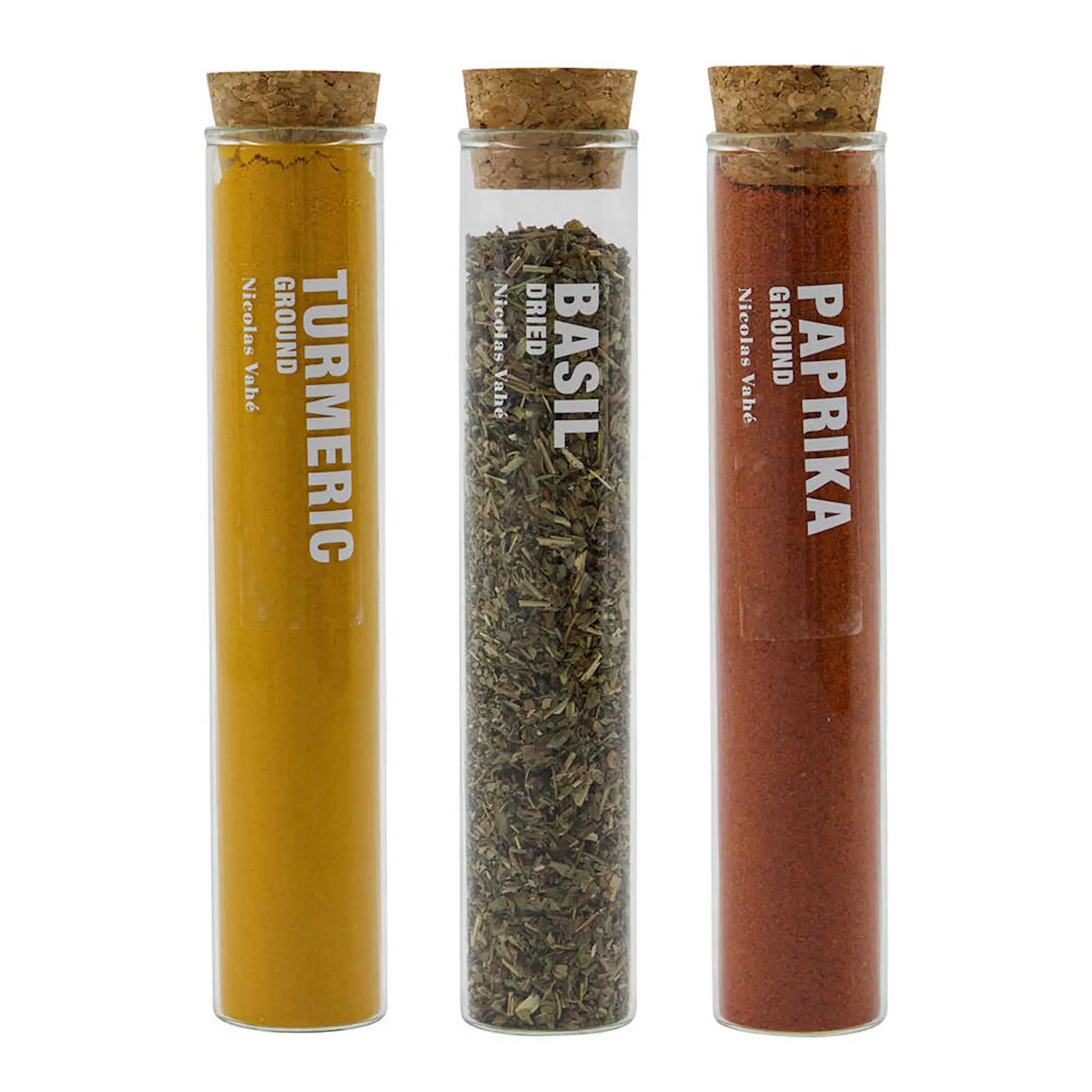 Nicolas Vahé Kryddset 11 g basilika, stark paprika, gurkmeja