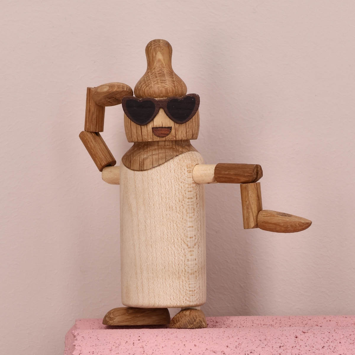 Spring Copenhagen Woodies Billie Bottle träddekoration babyflaska 11,6 cm lönn