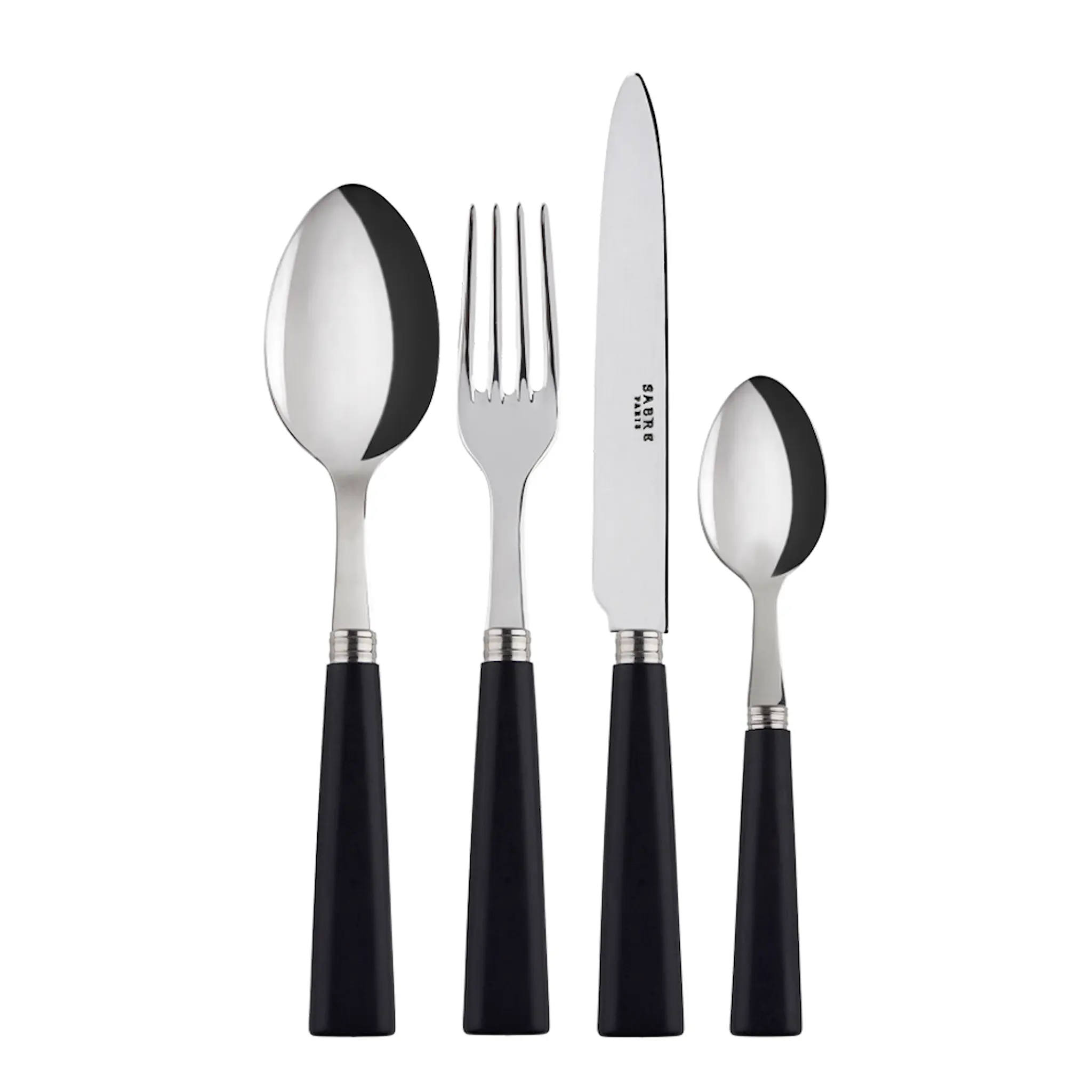 Sabre Nature Bestickset 24 delar Svart Trä