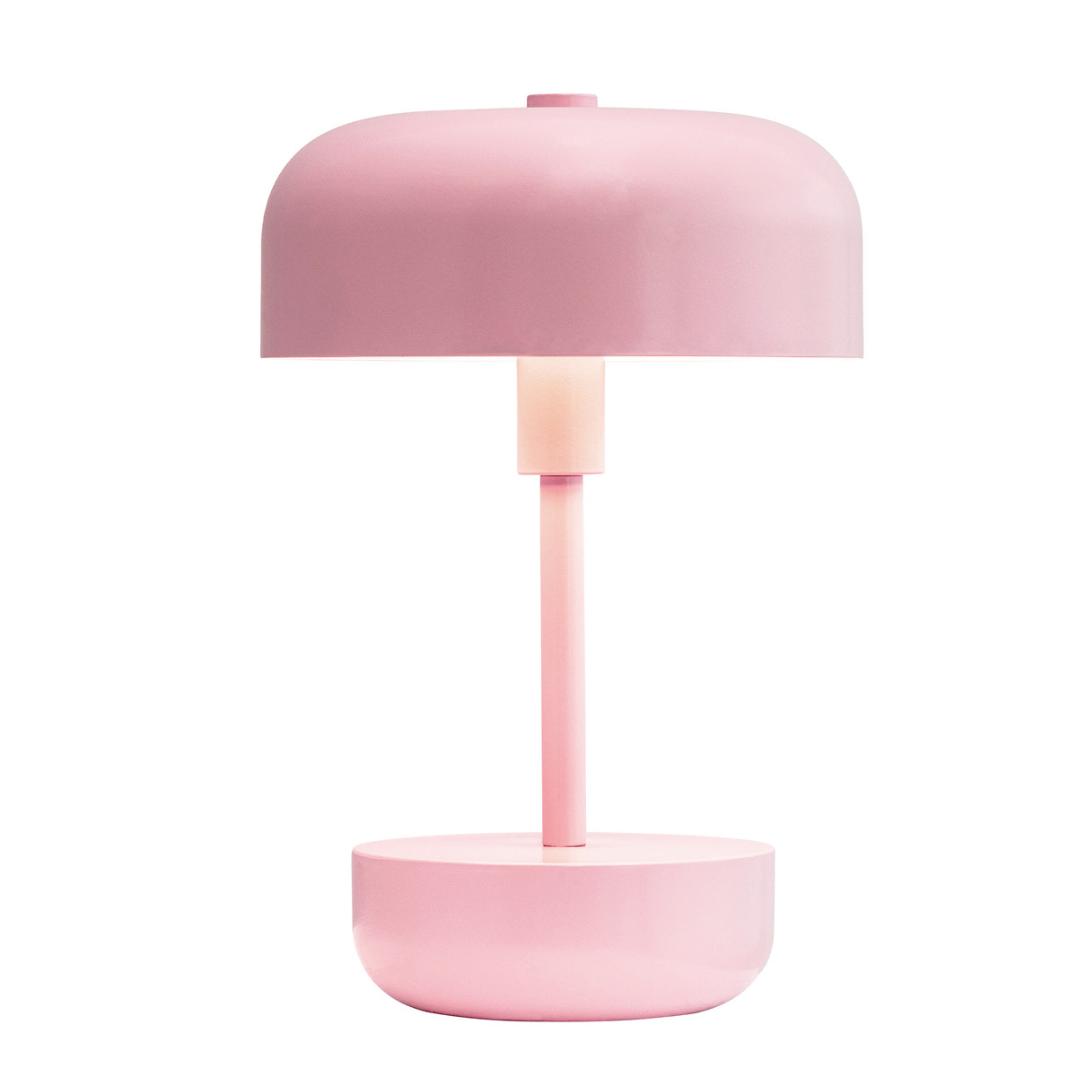 Dyberg Larsen Haipot portabel bordslampa 25,7 cm rosa