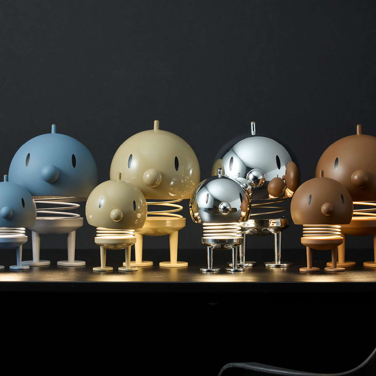 Hoptimisten LED lampe XL 23 cm latte