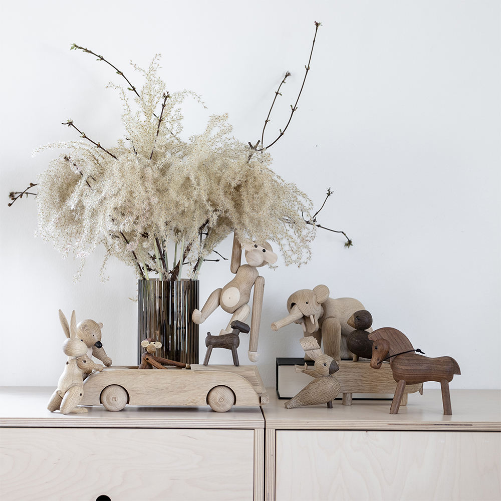 Kay Bojesen Denmark Puinen Norsu 12,6 cm Tammi