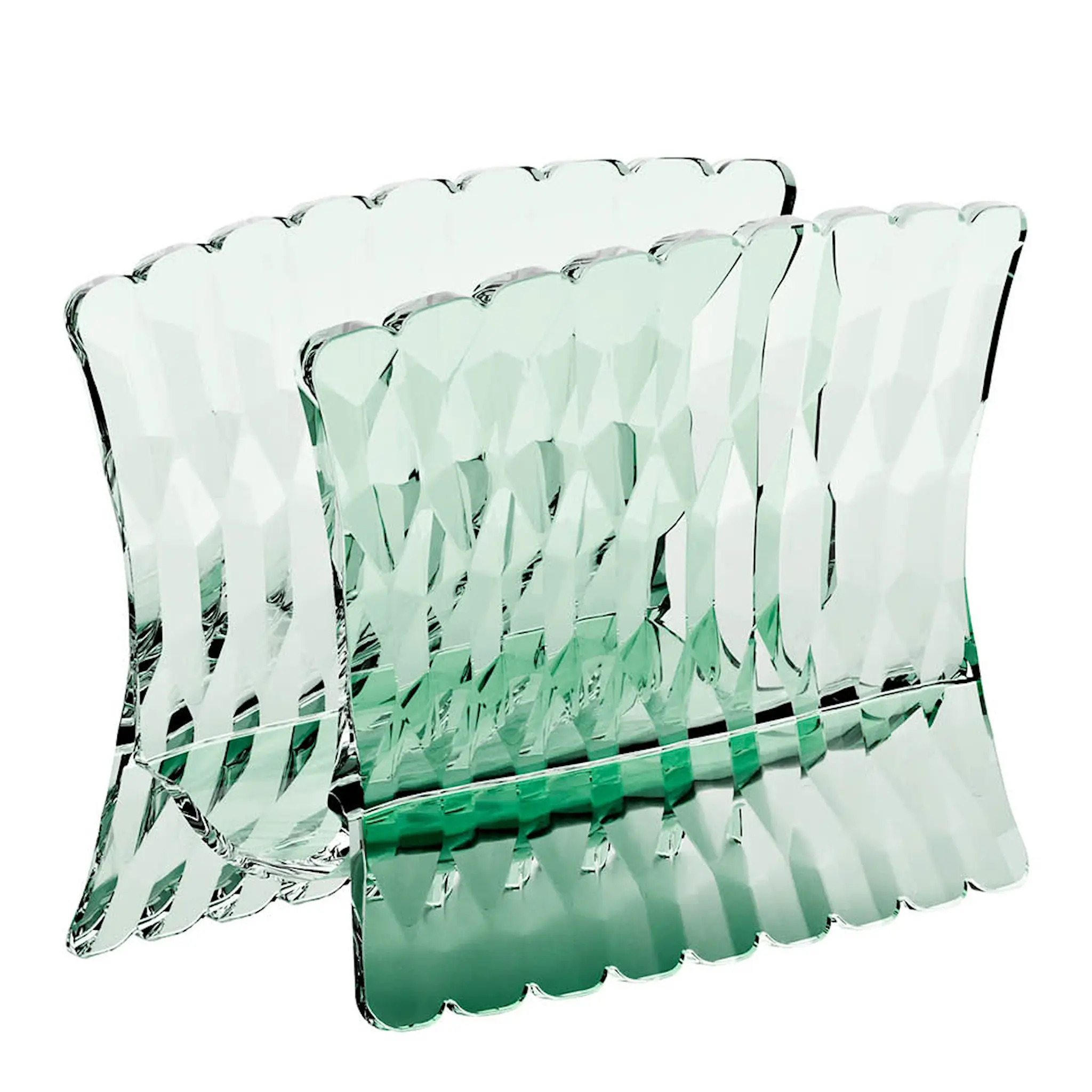 Guzzini Vanity serviettholder 15 cm bioplast matcha green