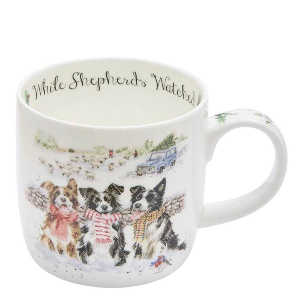 Royal Worcester - Wrendale Designs muki 31 cl While Shepherds Watch | Alk. 28,00 €