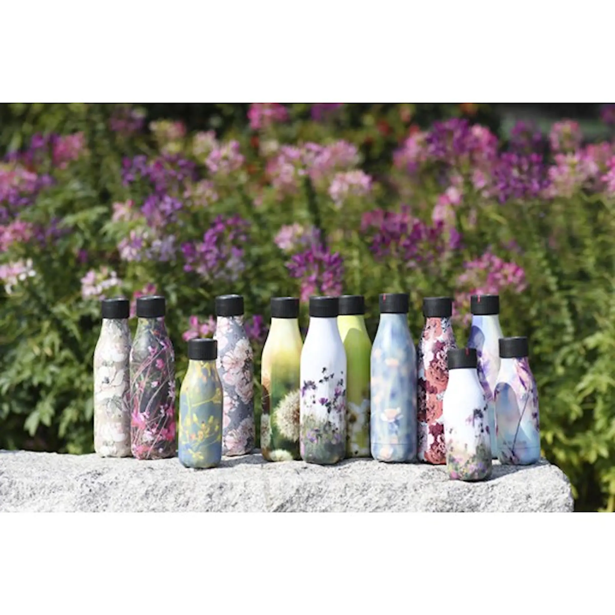 Les Artistes Bottle Up Termoflaska50 cl Beige Blomma