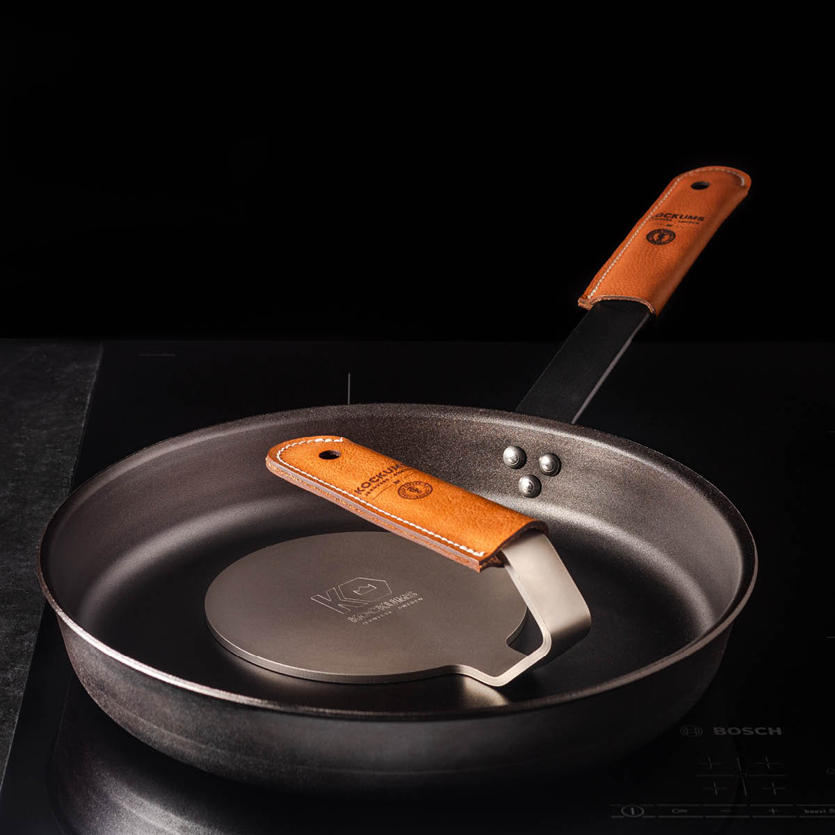 Kockums Jernverk Håndtak 5x14 cm skinn