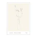 Mie & Him poster 50x70 cm les fleurs 02