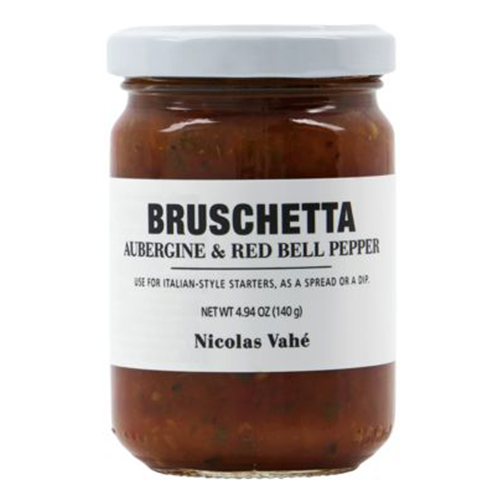 Nicolas Vahé Bruschetta Aubergine & Röd Paprika 140 g