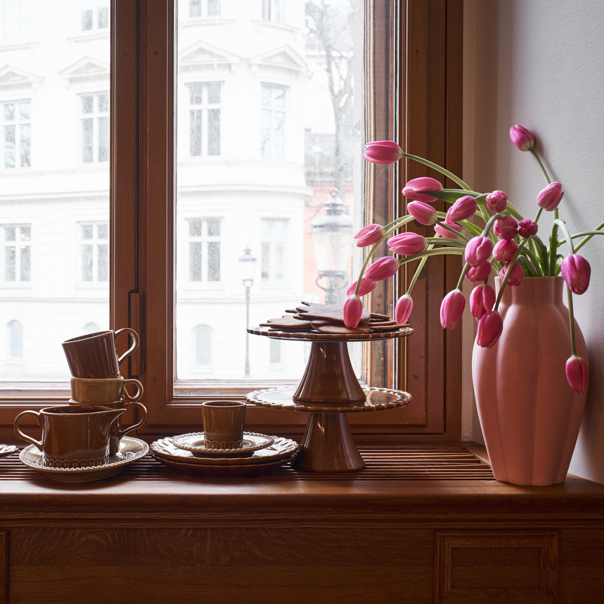 PotteryJo Tulipa Kopp med Handtag 40 cl 2-pack Umbra