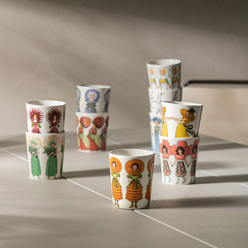 Design House Stockholm Beskow kopp 28 cl poppy