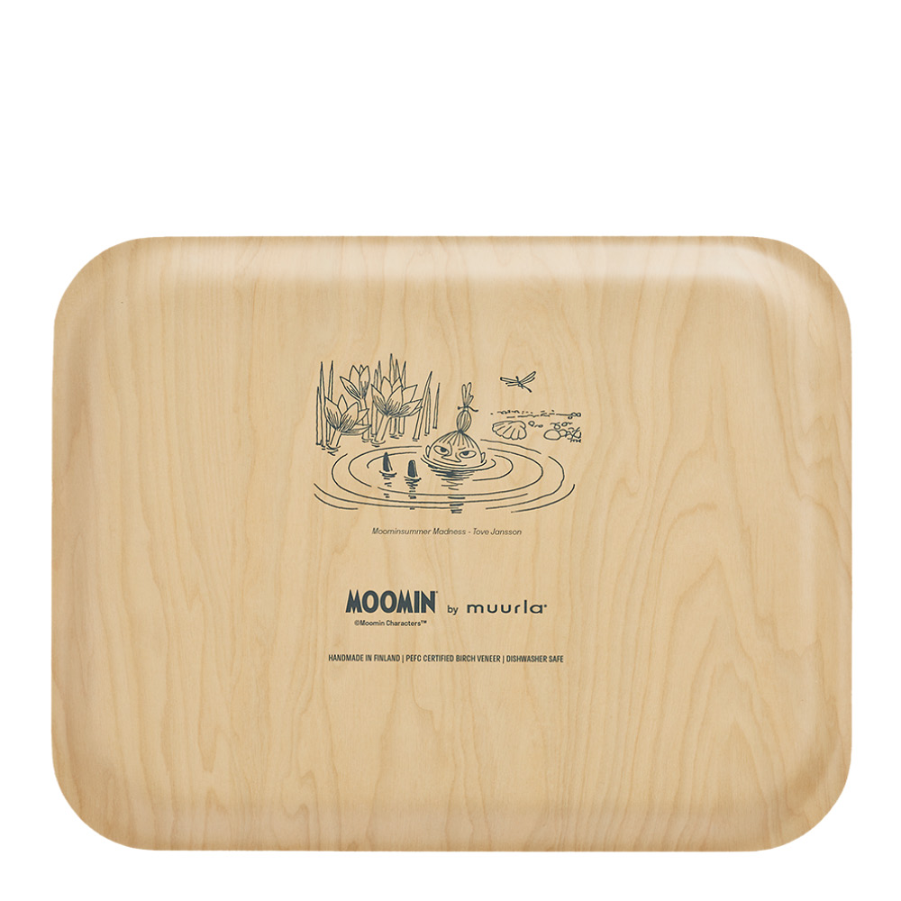 Muurla Muumi Tarjotin 33x33 cm Lampi