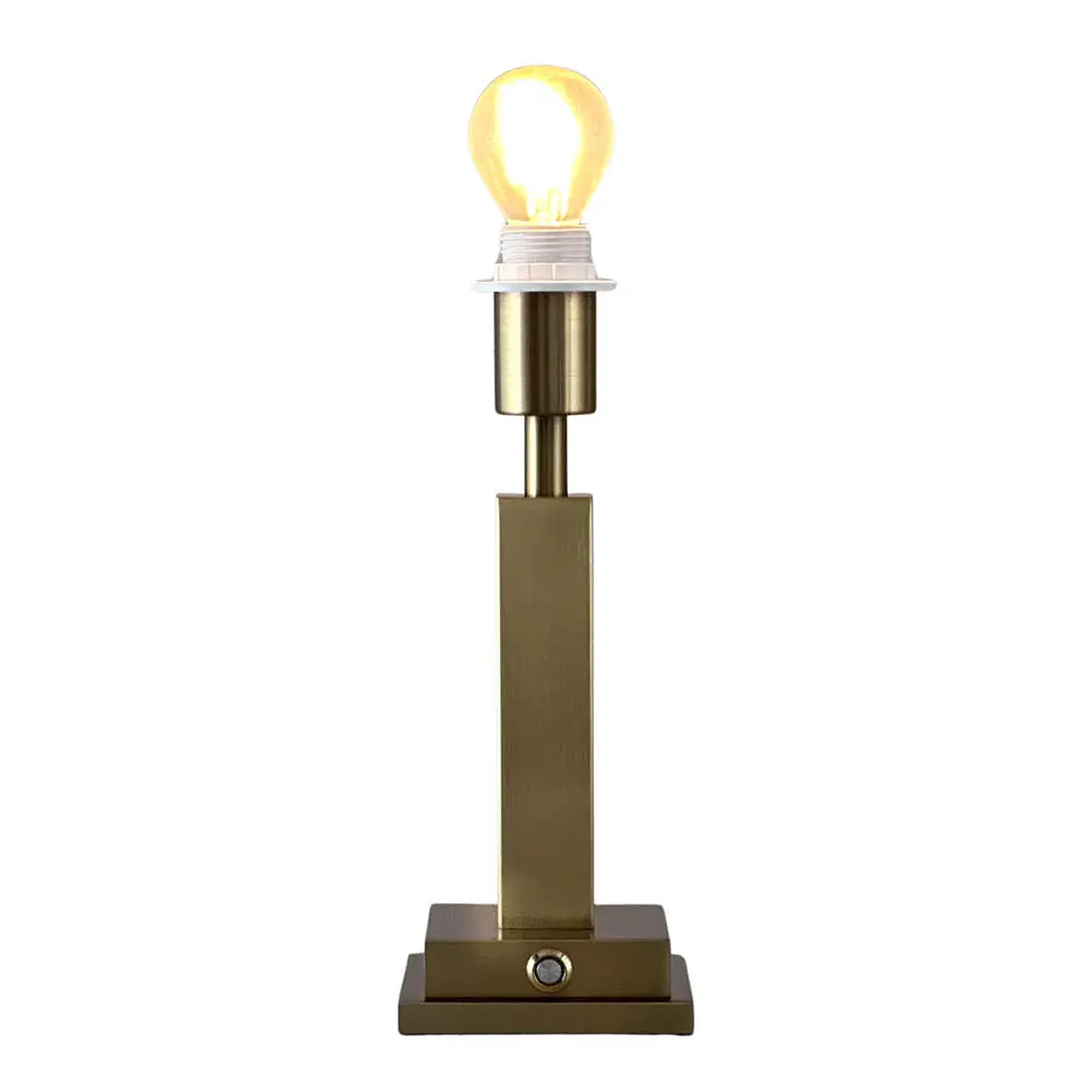 Athena Slim bordlampe oppladbar 25 cm gull