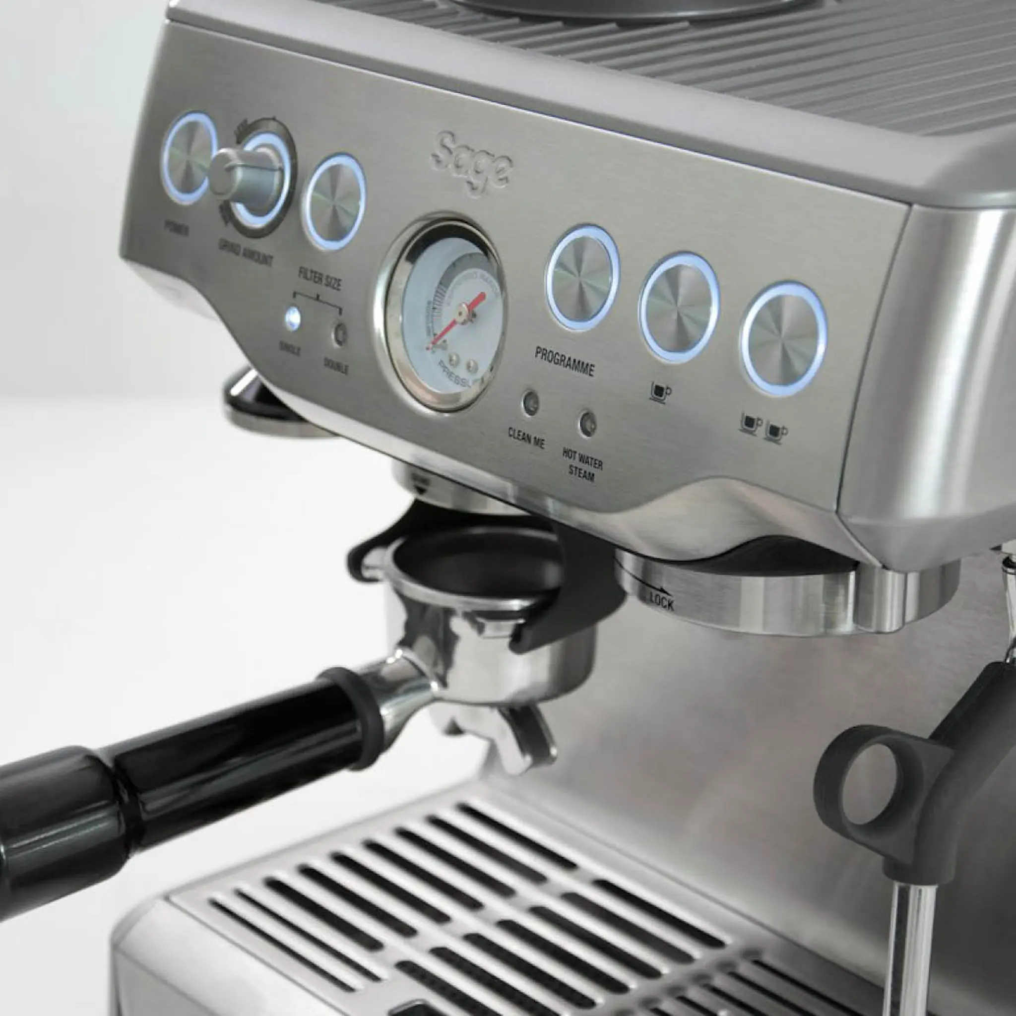 Sage Sage The Barista Express BES875BSS  Espressomaskin 2 L