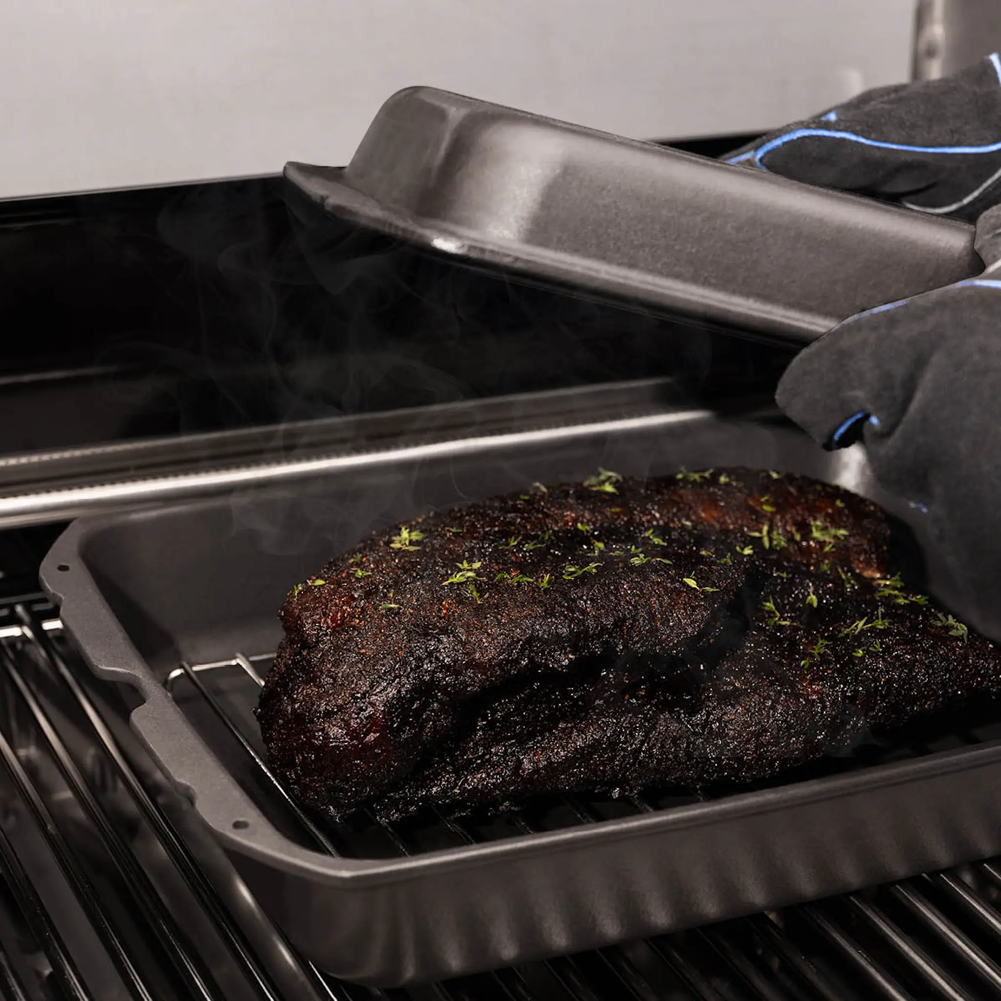 Broil King Gjutjärnsgryta king size 44x33 cm 11 L svart