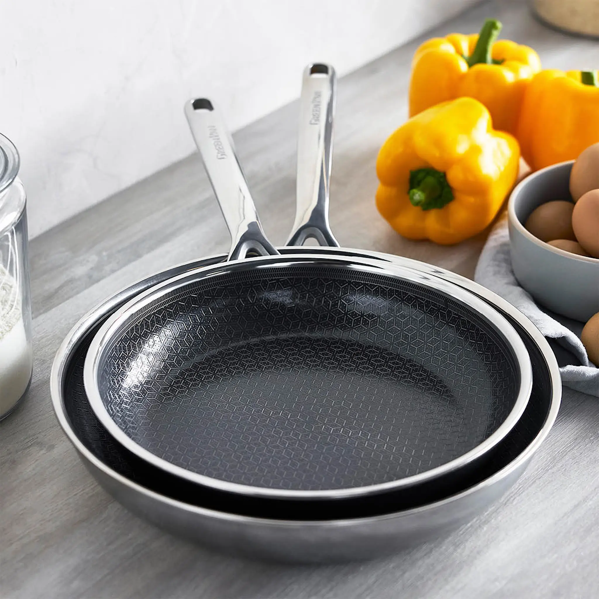 GreenPan Spectra keraaminen hybridi paistinpannusetti 26+30 cm