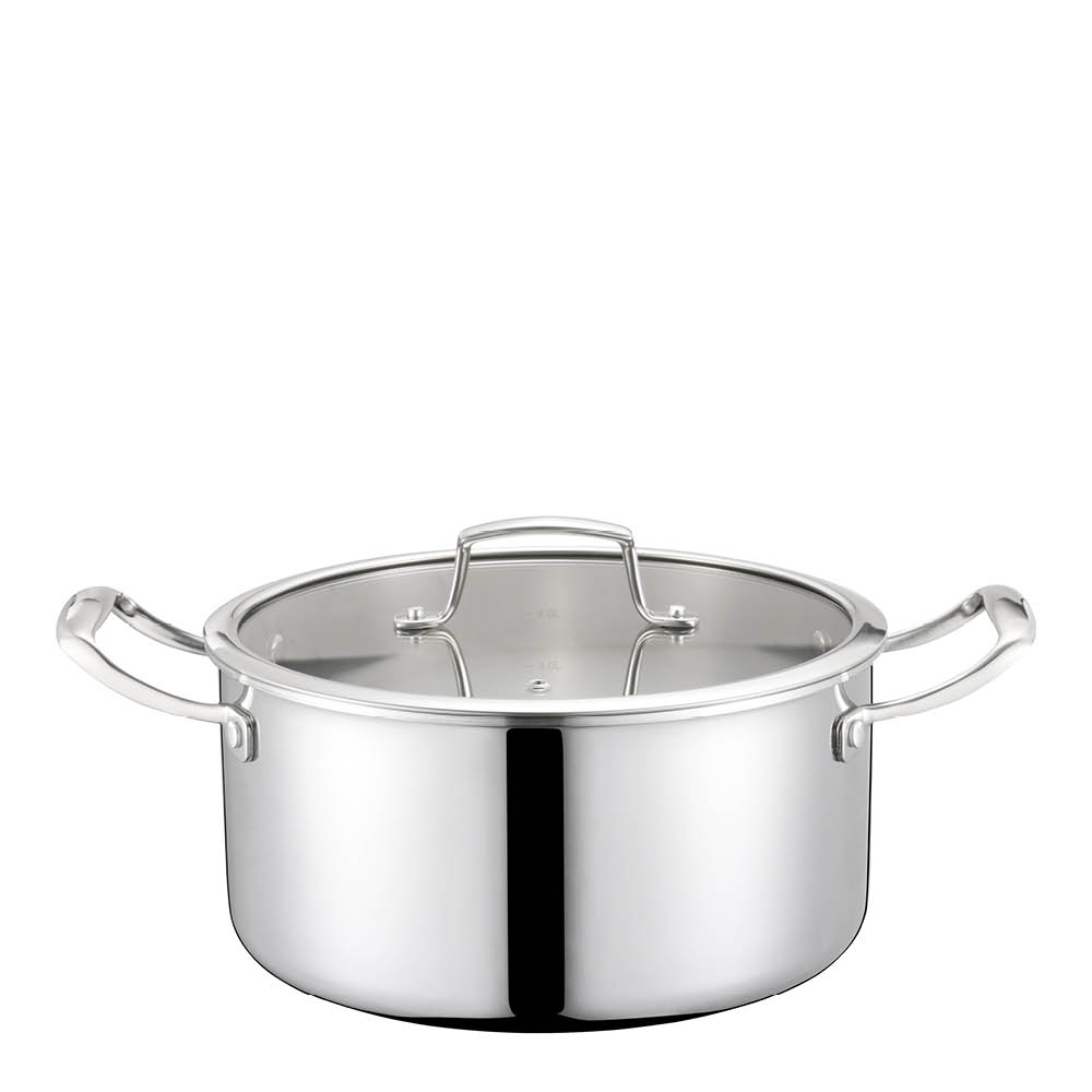 Dorre Trivence gryte med glasslokk 5L