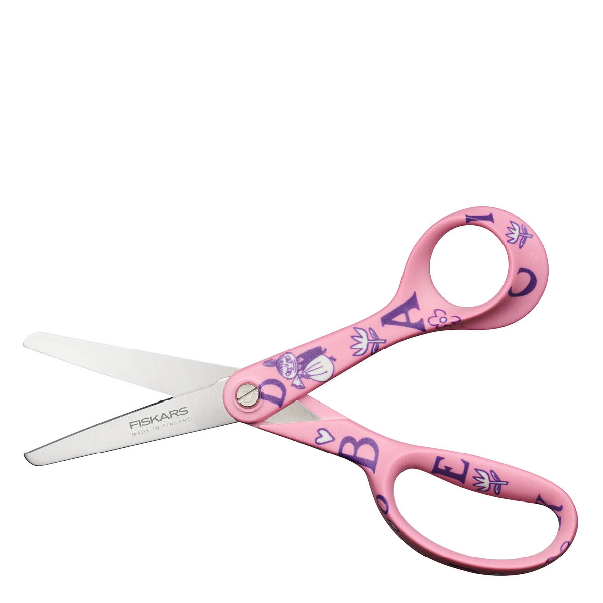 Moomin Fiskars Mumin Barnsax Lilla My ABC 13 cm Rosa