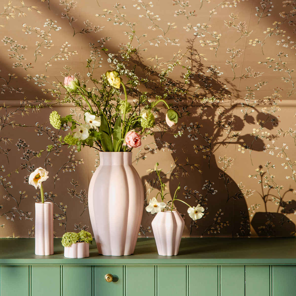 PotteryJo Birgit Vas 14 cm Lily Rosa