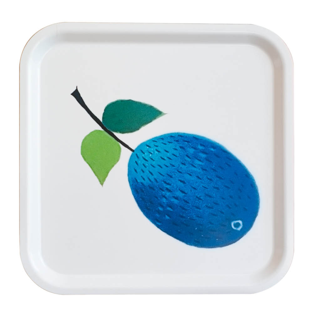 Stig L Prunus Tarjotin 32x32 cm Sininen