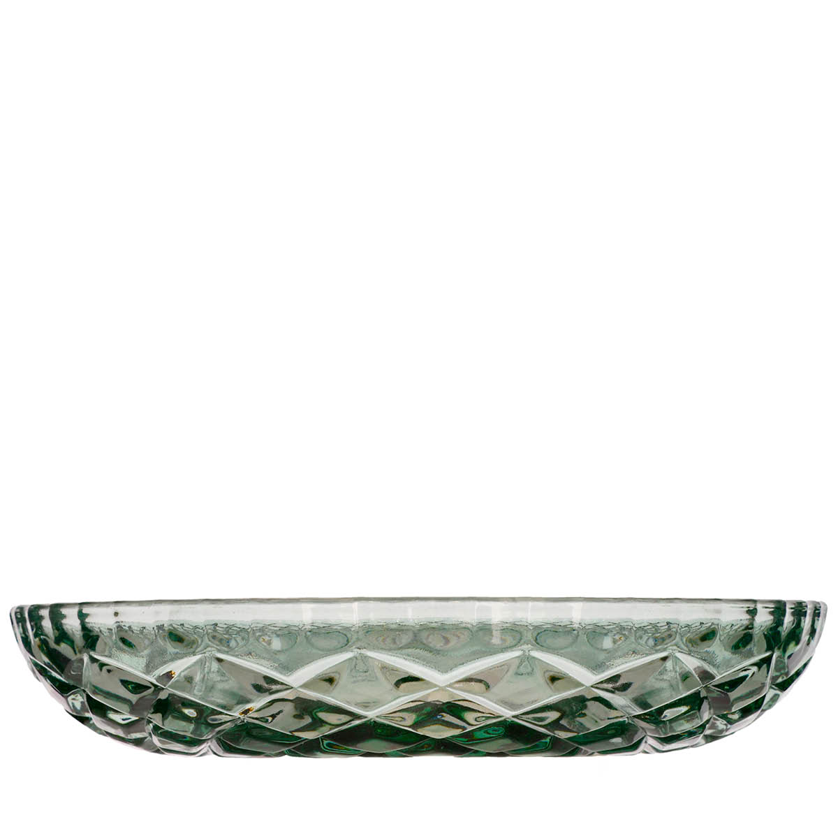 Lyngby Glas Sorrento asjett glass 16 cm 4 stk grønn