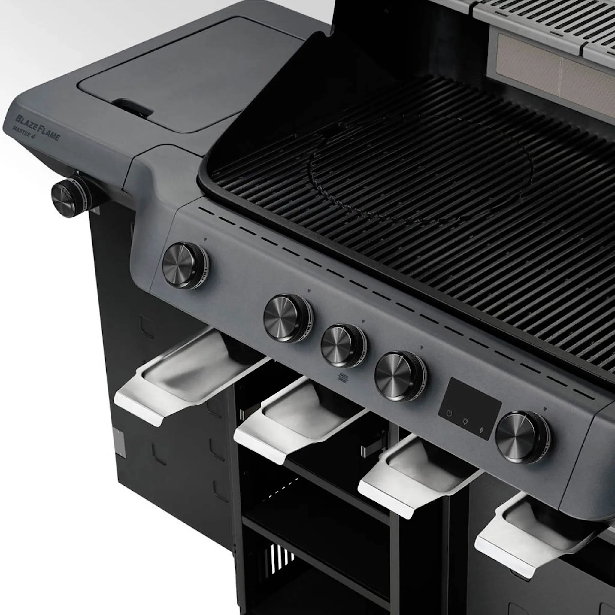 Rösle BlazeFlame Master 4 gasolgrill 28100W svart