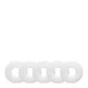 Sogn packning 2,6 cm 5-pack vit