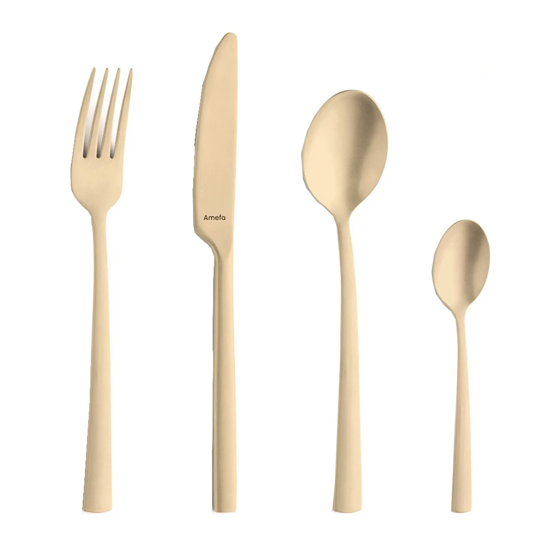 Amefa Manille Bestickset 16 delar Matt Champagne