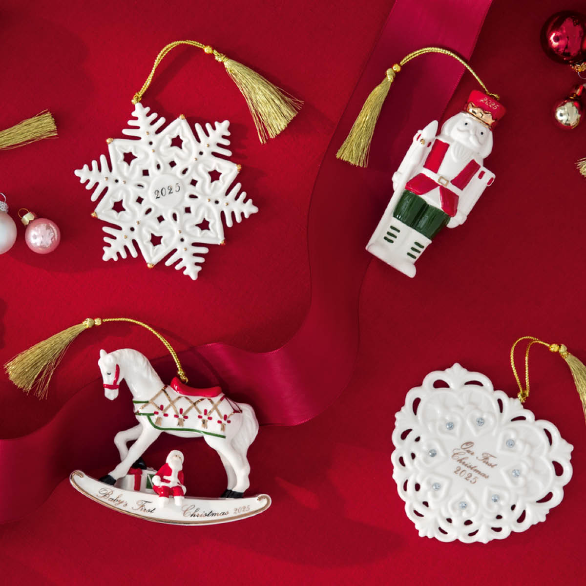 Villeroy & Boch Christmas Classic 2025 julgranspynt nötknäppare 3 cm