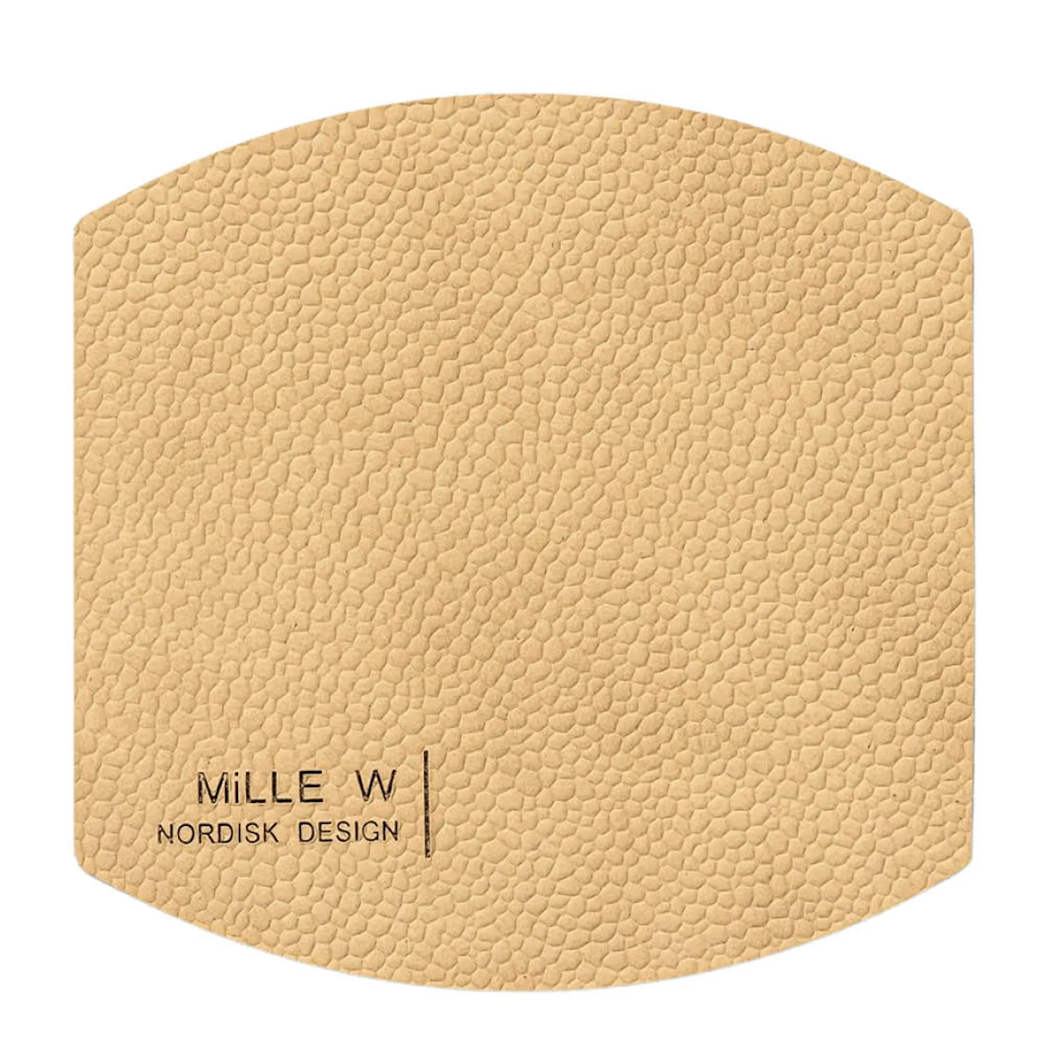 MiLLE W NORDISK DESIGN Ellips Lasinalunen 10x10 cm Beige