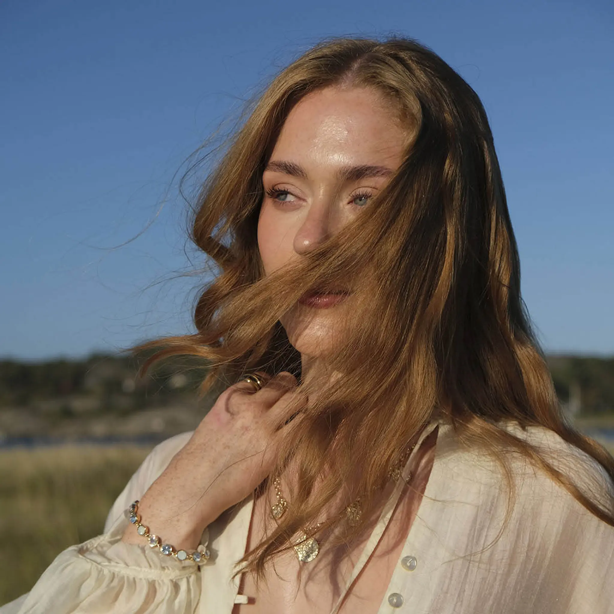 A&C Oslo AS Solstice Gold armbånd med steiner gull