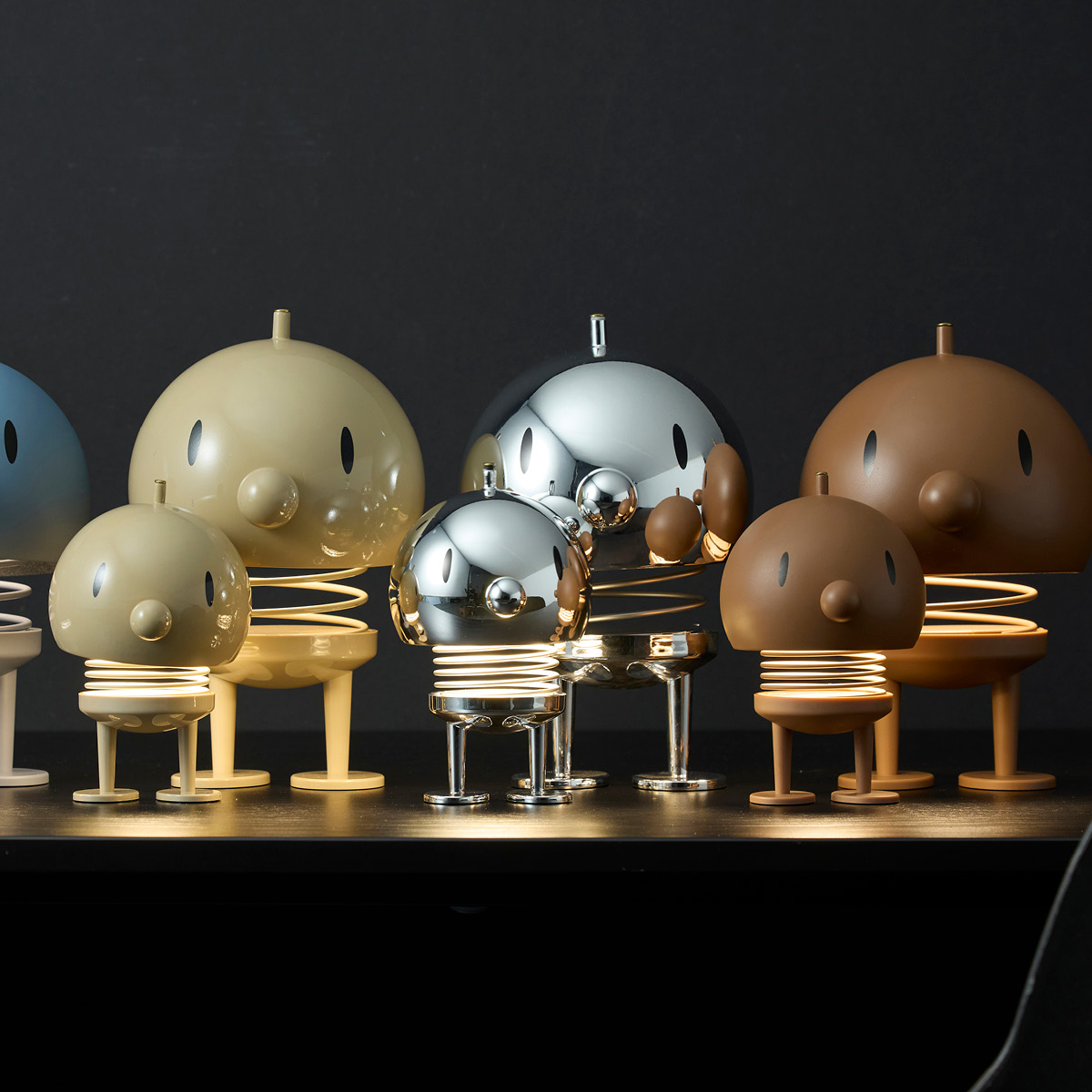 Hoptimisten LED lampa stor 15 cm latte