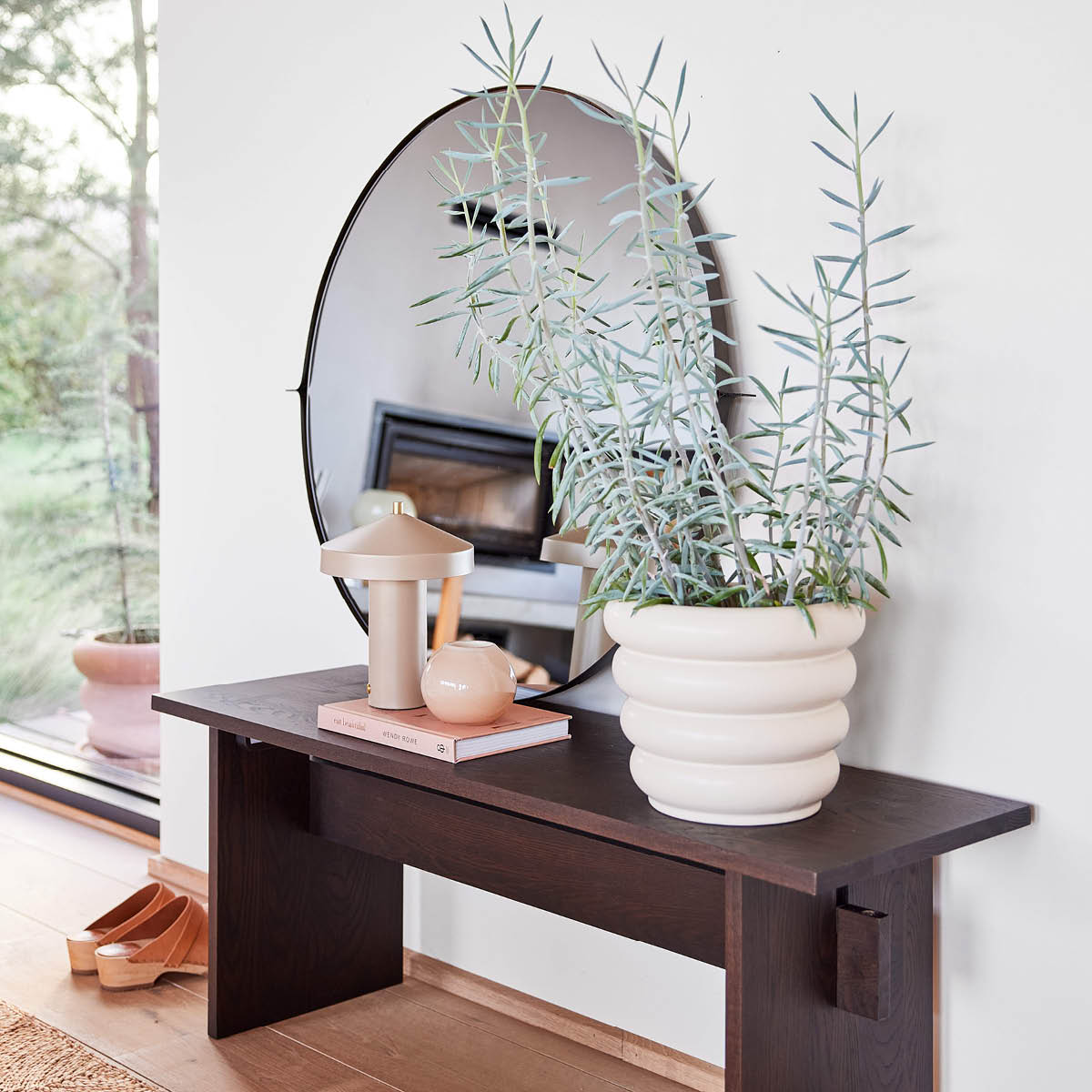 OYOY Hatto bordslampa 18x24,5 cm Clay