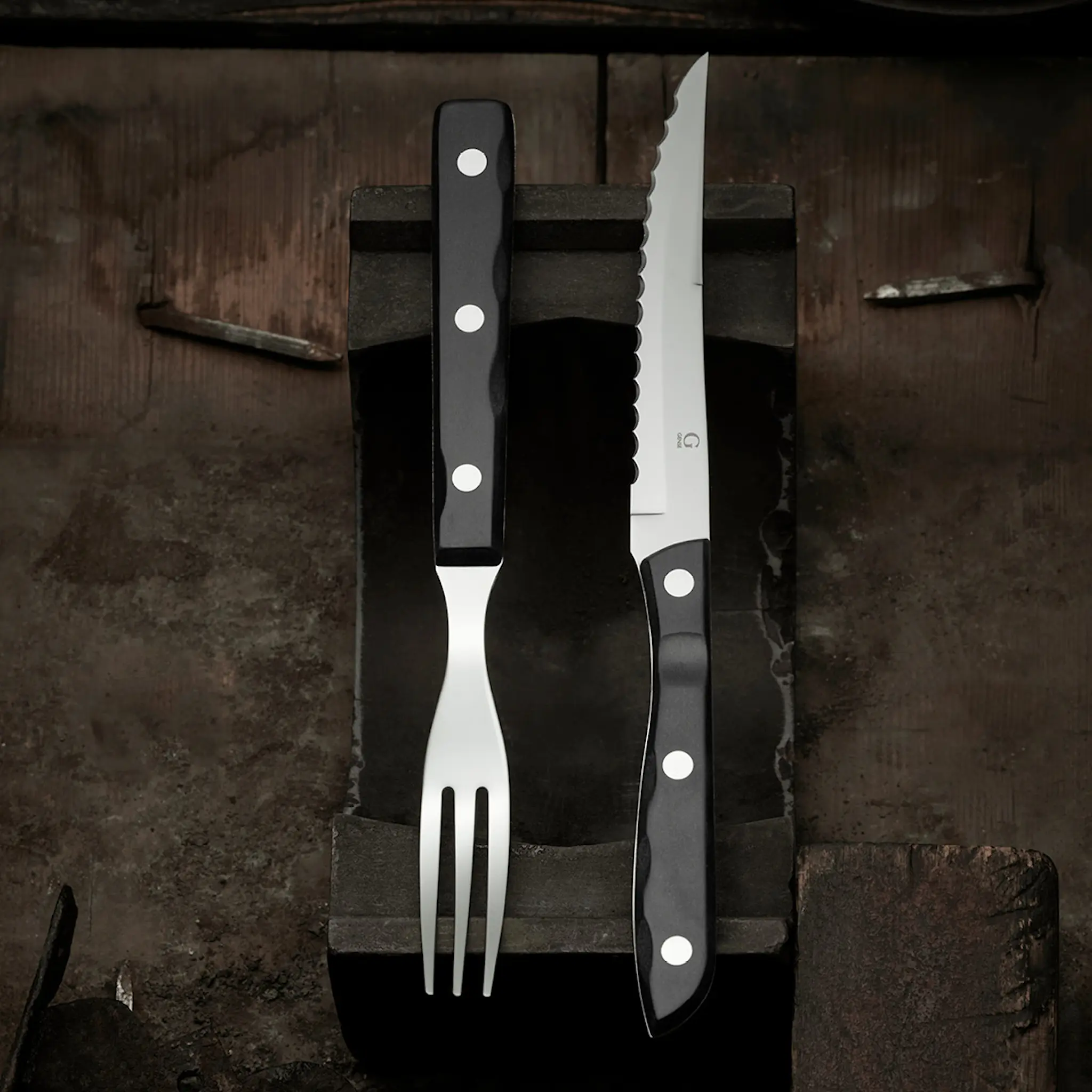 Gense Old Farmer Black Bordsgaffel