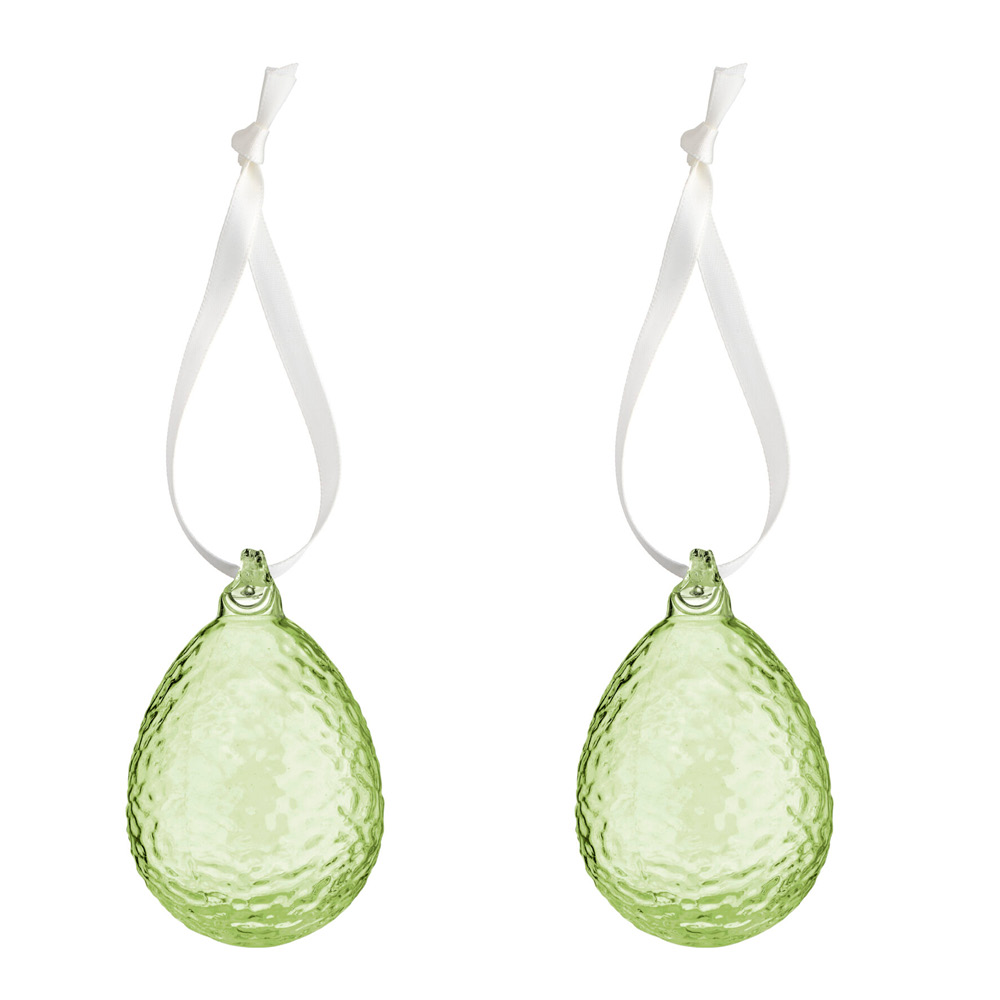 Cooee - Gry Pääsiäismuna roikkuva 7,5 cm 2 kpl Lime