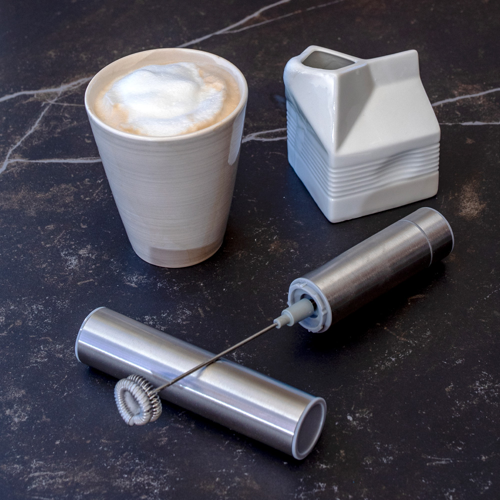 Modern House Lundi melkeskummer batteridrevet blank