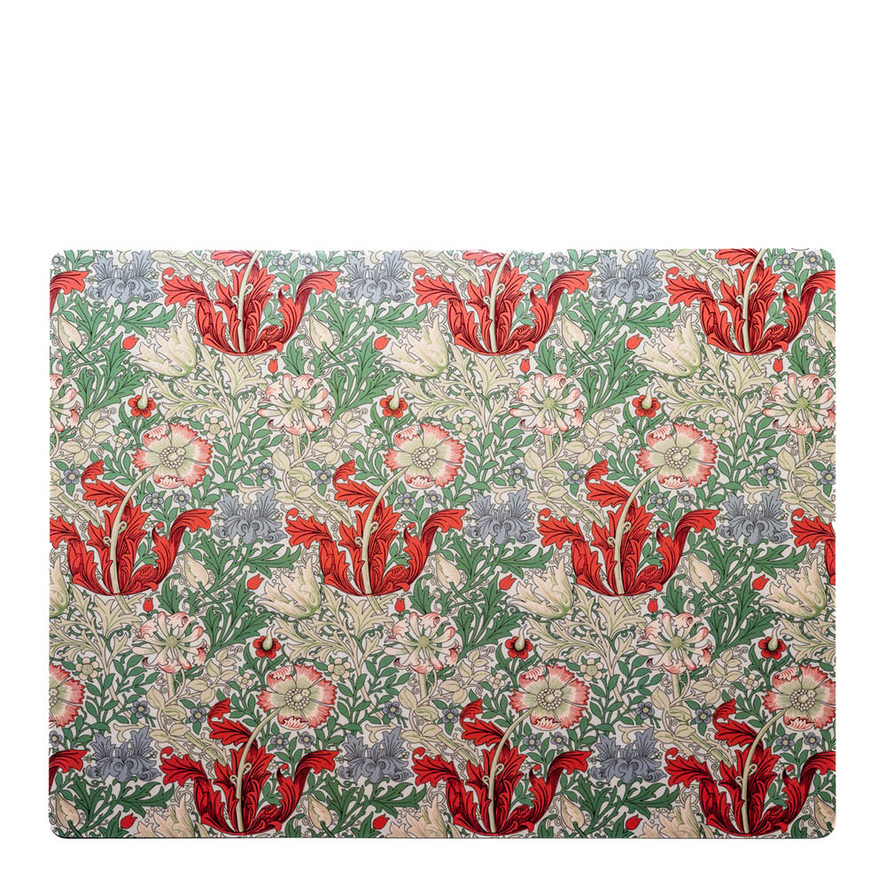 William Morris - Comton Pöytätabletti 40x30 cm Punainen