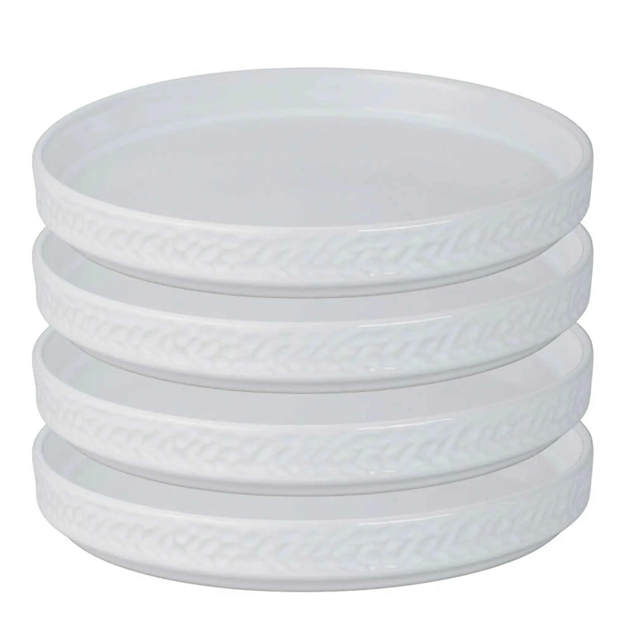 Vargen & Thor Servisen C assiett 17,2 cm 4-pack vit