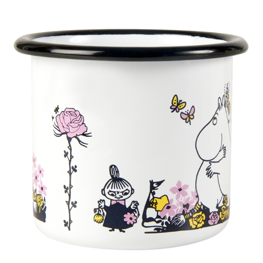 Muurla Mummikopp Emalje 25 cl Klem hvit