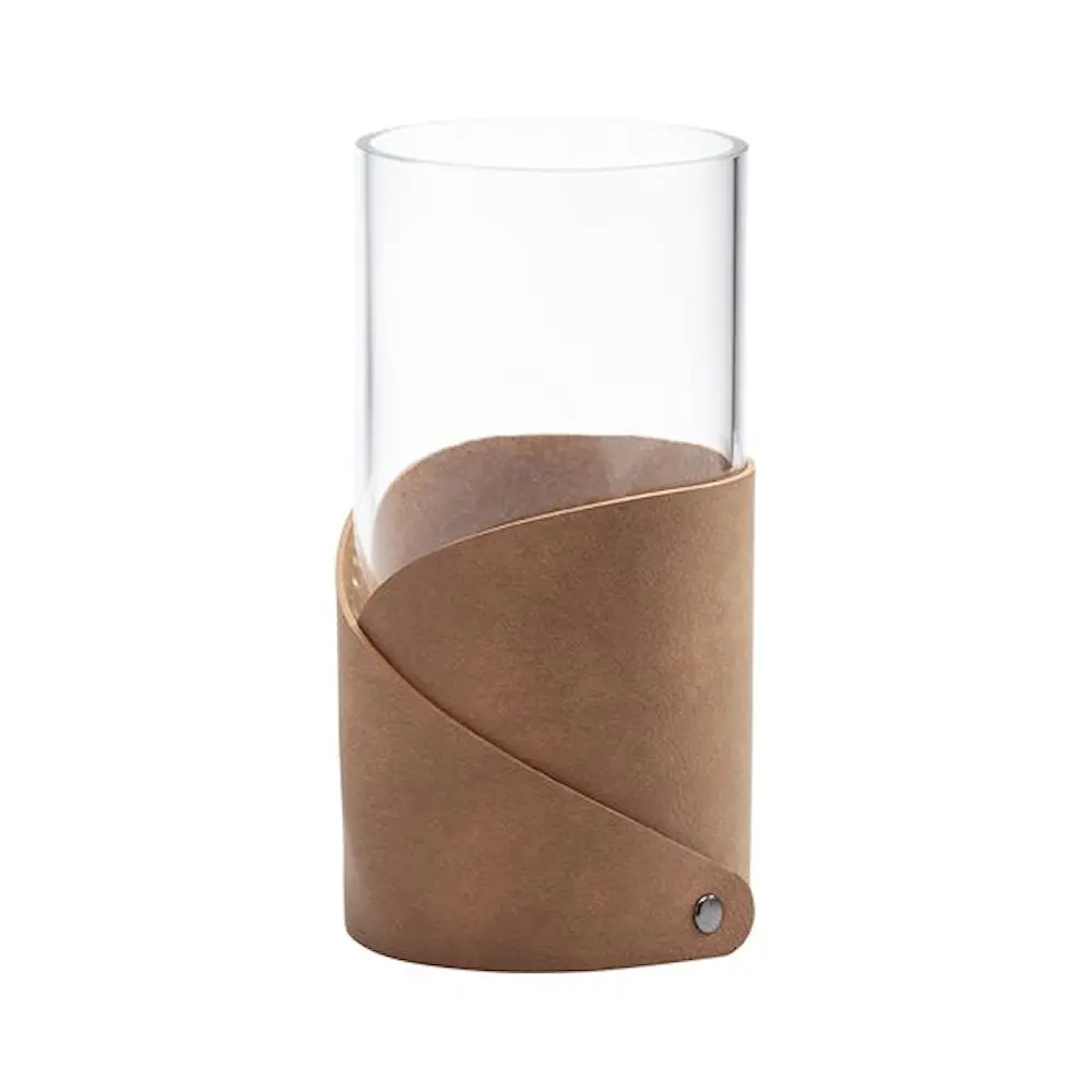 Fold Nupo vase S 7,5x15 cm natur