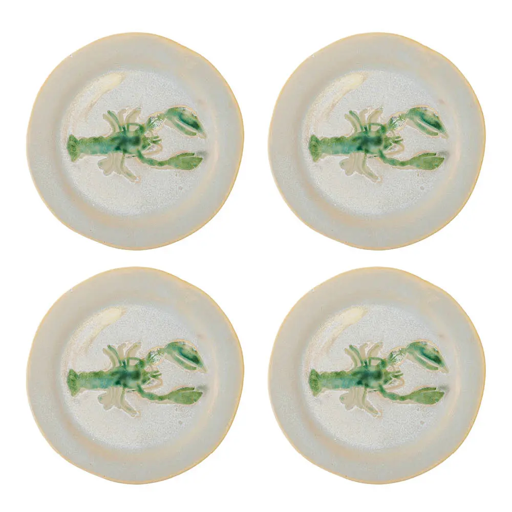 Hadden lautanen 21 cm 4 kpl vihreä