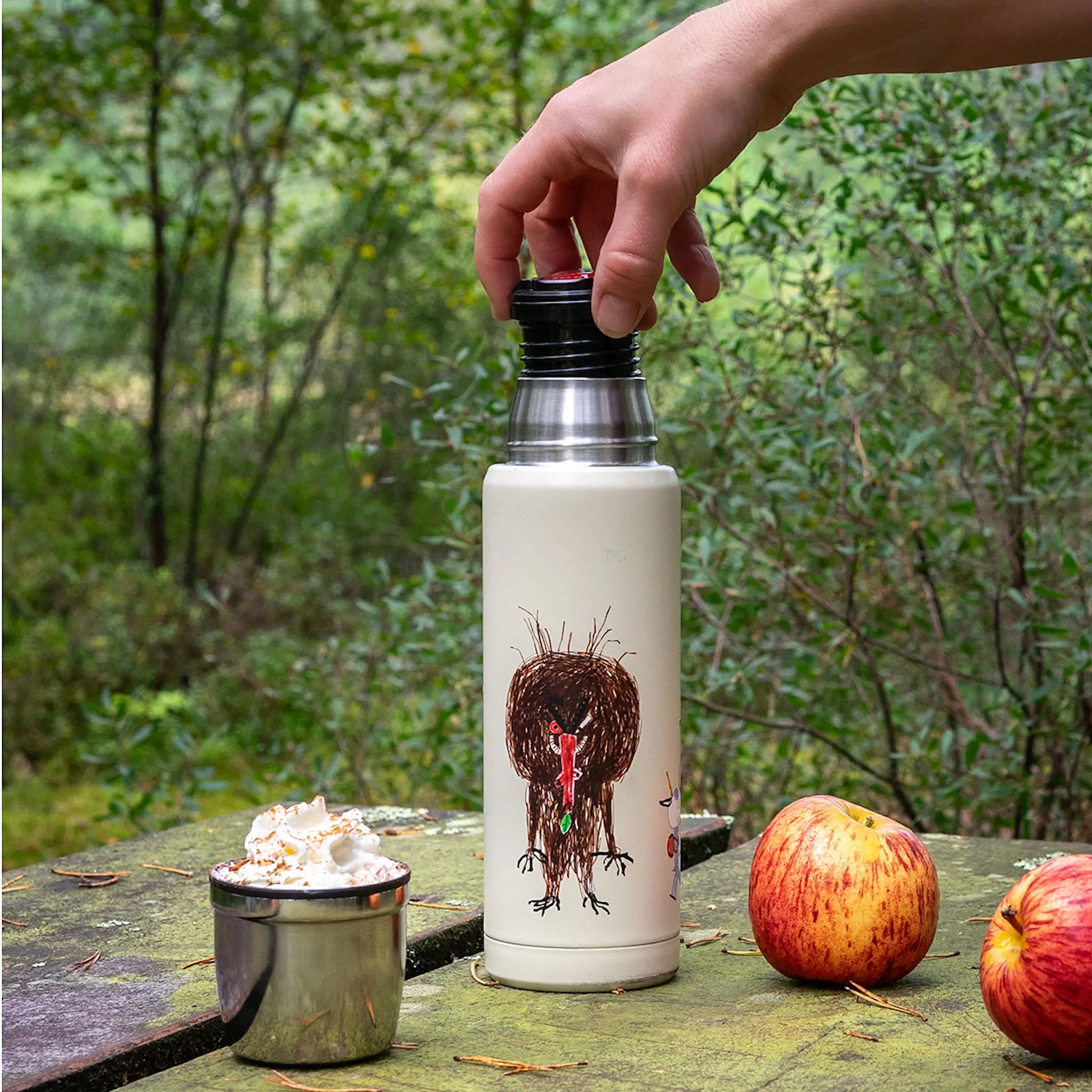 Modern House Bukkene Bruse termos 0,5 L kräm/multi