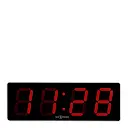 Big D LED-klocka 51 cm svart
