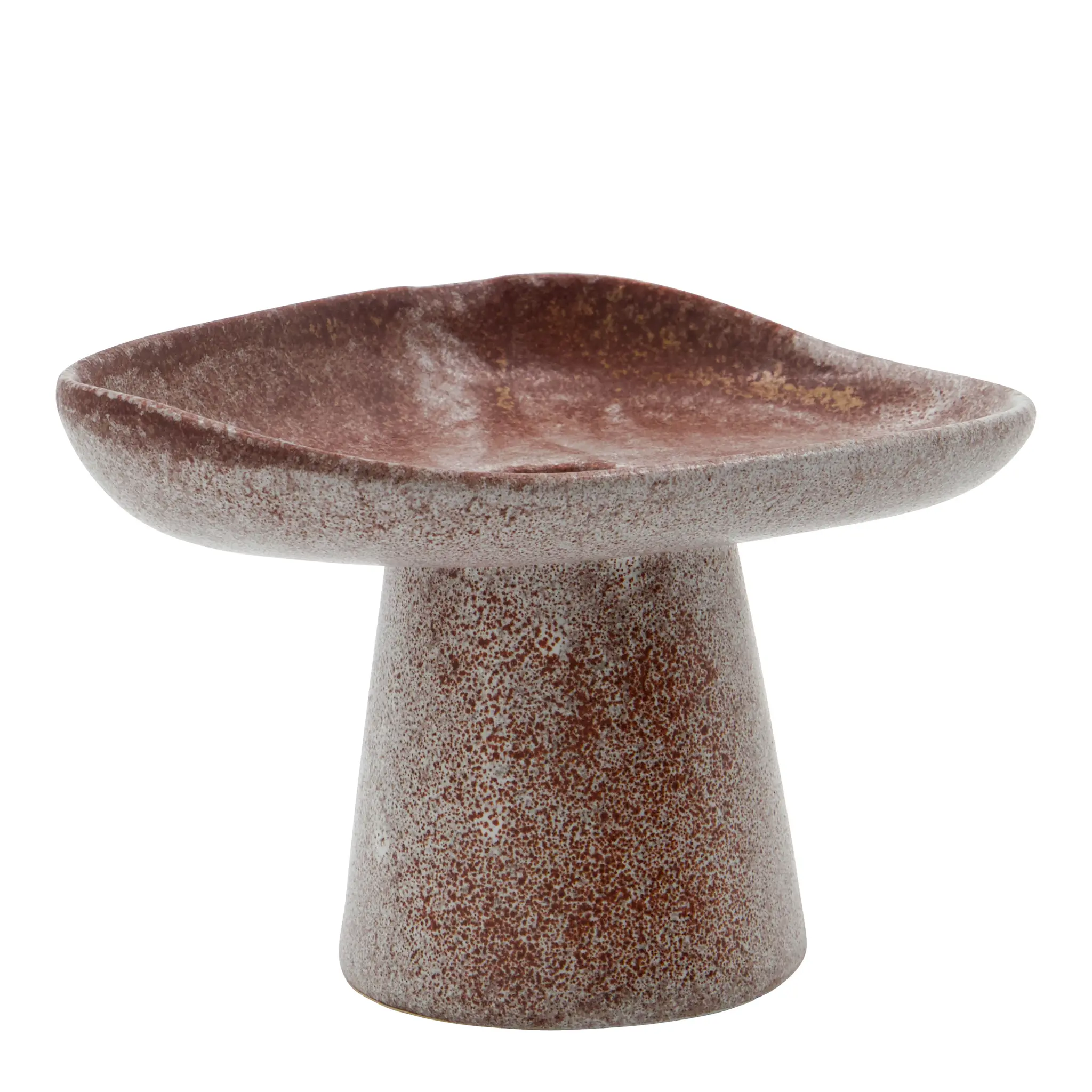 House Doctor Shay ljusstake 11 cm beige caramel