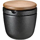 Swing Carl&Carl saltkvarn / pepparkvarn 7x9 cm gjutjärn/valnöt