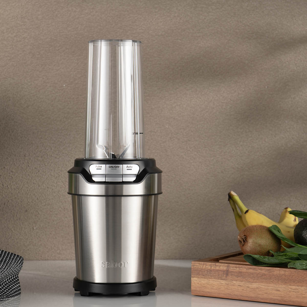 Sabor Elevation blender 900W 0,8L børstet stål