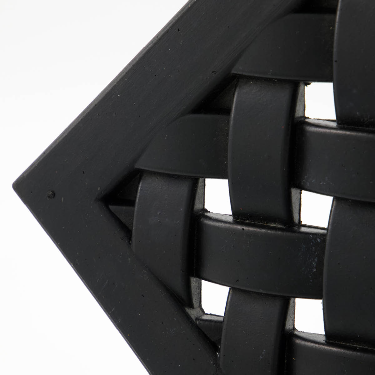 House Doctor Braid Kynnysmatto 60x40 cm Musta