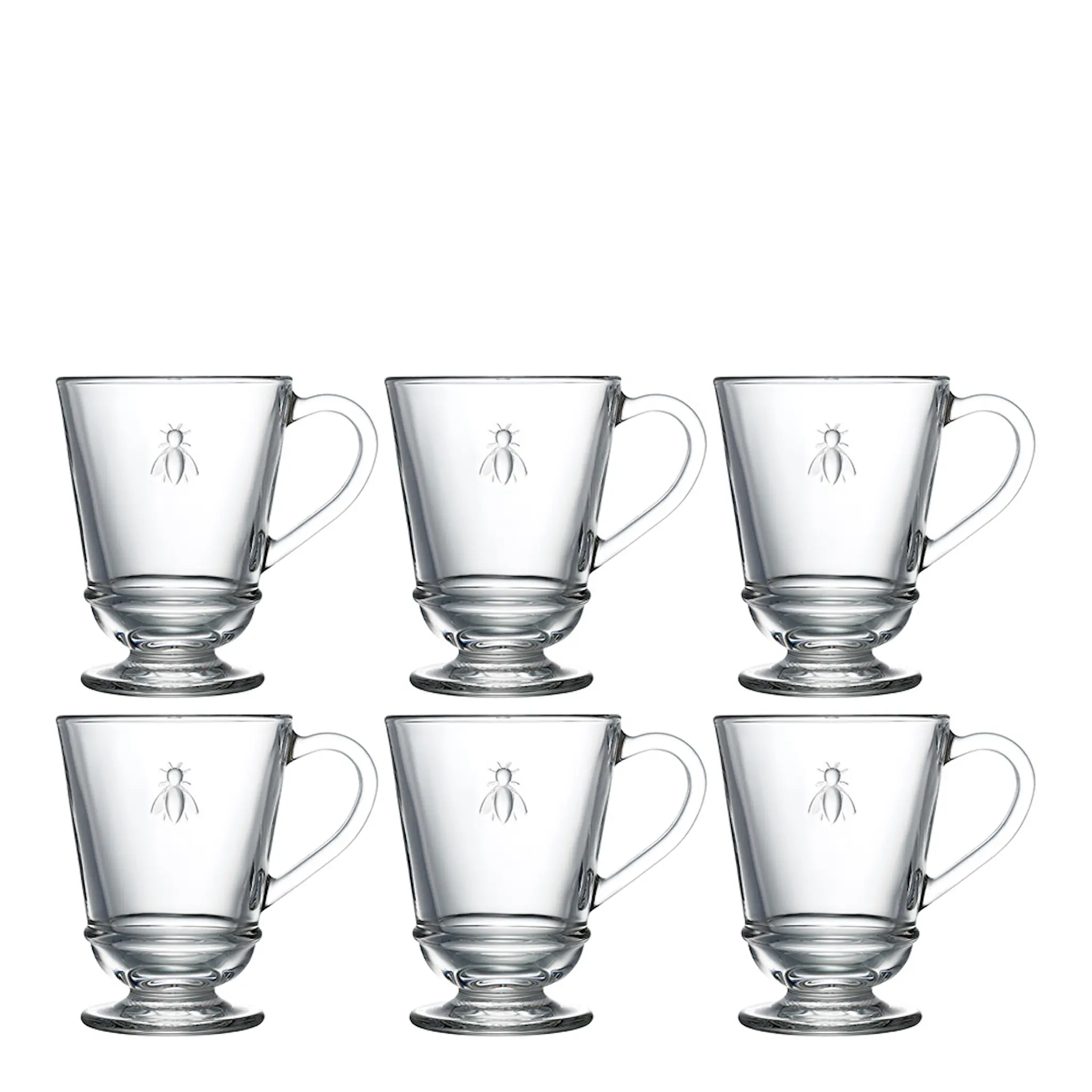 La Rochère Abeille Glas med Handtag 28 cl 6-pack